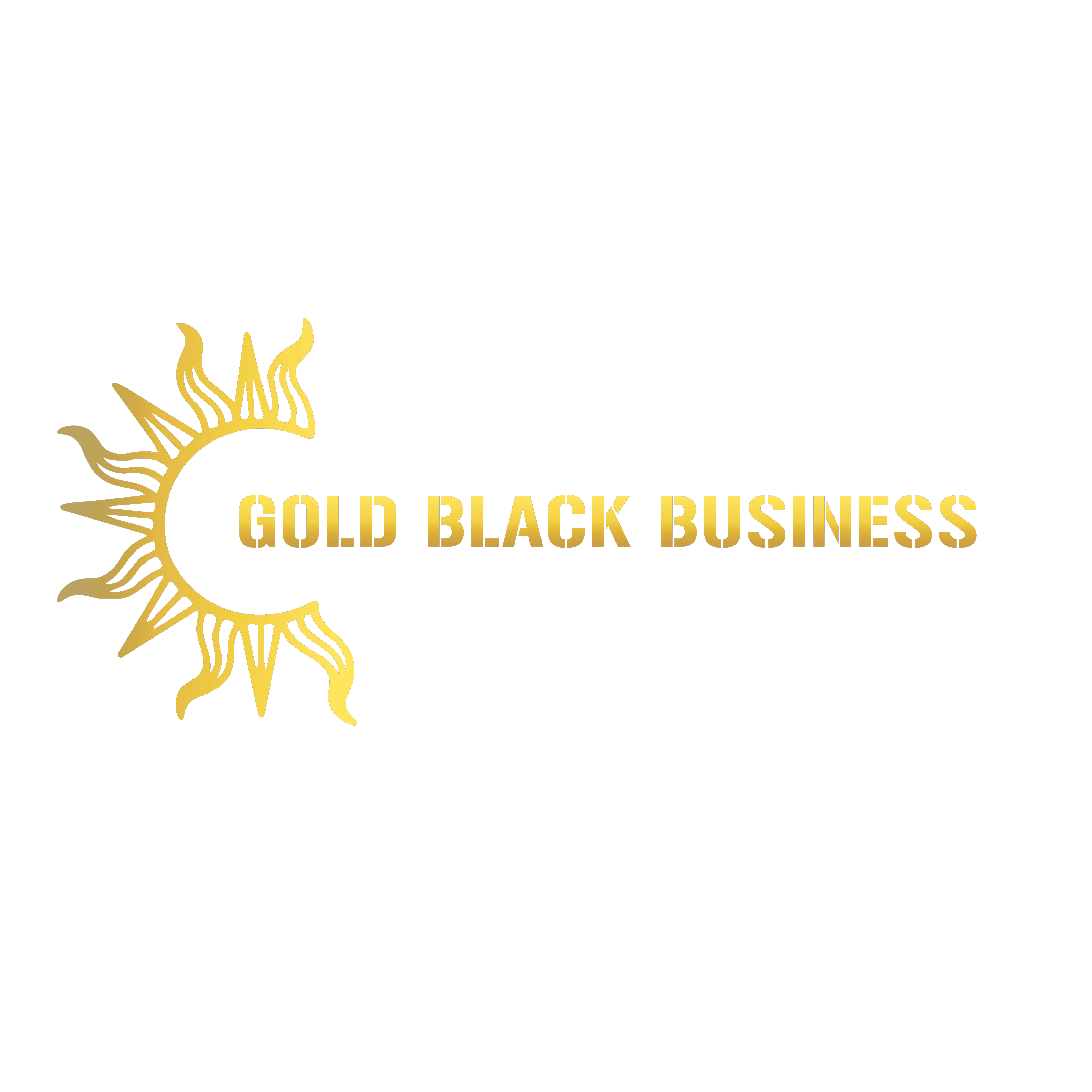 Gold Black Business